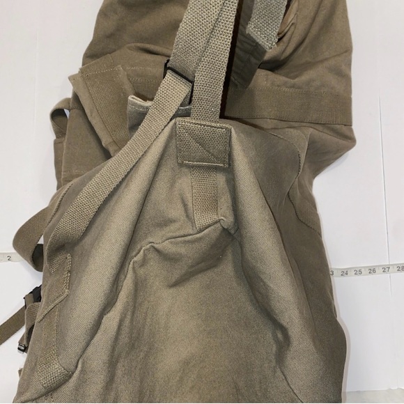 Terminator Olive Drab Canvas Gen II Duffle Bag 2 Strap Backpack Tactical bag - Picture 10 of 14